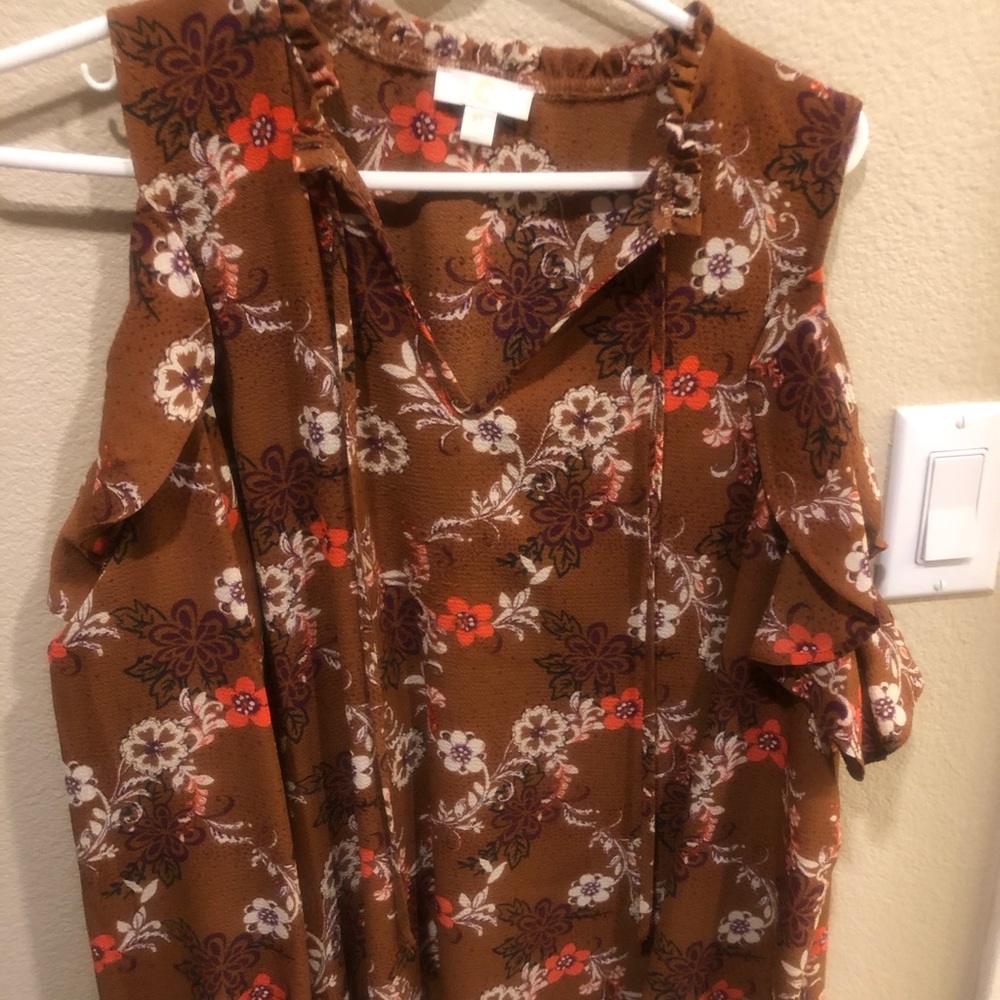 Off the shoulder long sleeve top